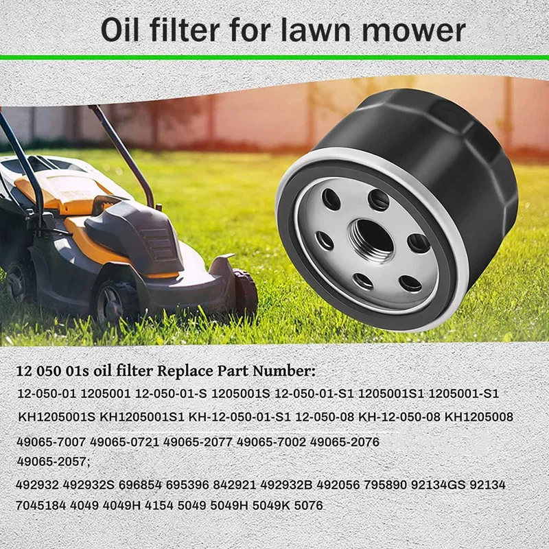 4 قطعة 49065-0721 فلتر زيت لشبل كاديت حرفي تروي جزازة العشب 49065-7007 490652077   49065-7002 49065-2076 49065-2057