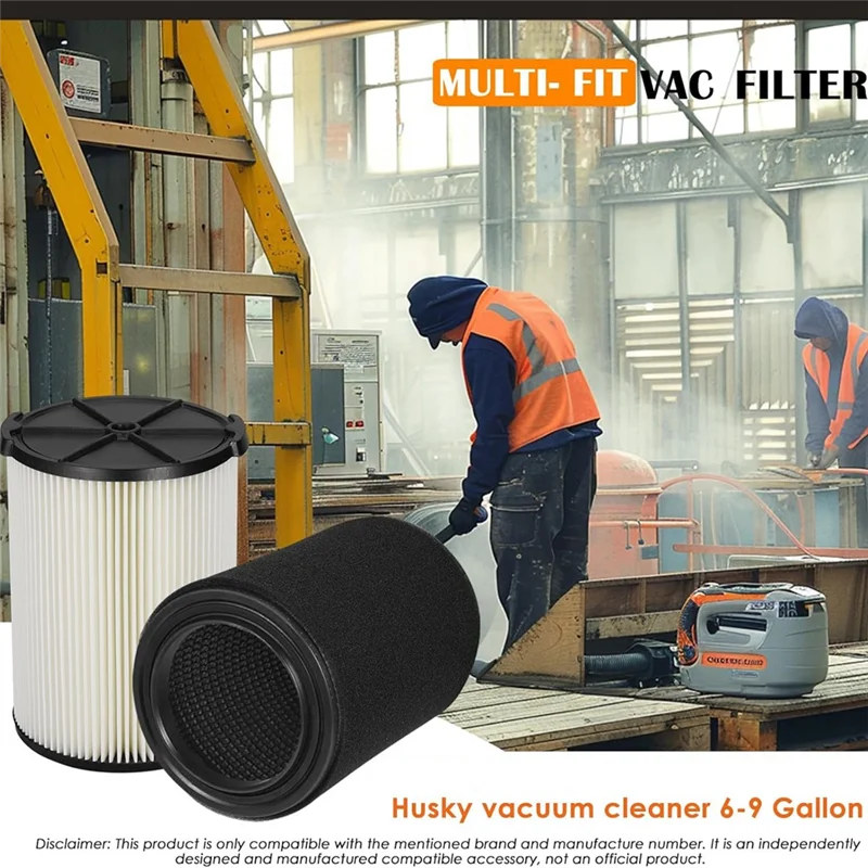 A24P لمرشحات استبدال Ridgid & Husky VF4000 & VF7000 لمكانس المتجر 5- 20 جالون و 6- 9 جالون #1