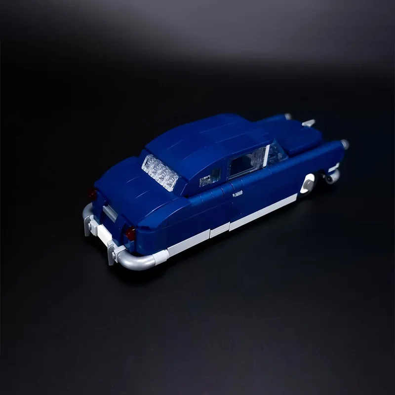 444pcs MOC City Champions Hudson Hornet 1951 Model Building Blocks Construction Idea Education Festival Gifts Toy Birthday