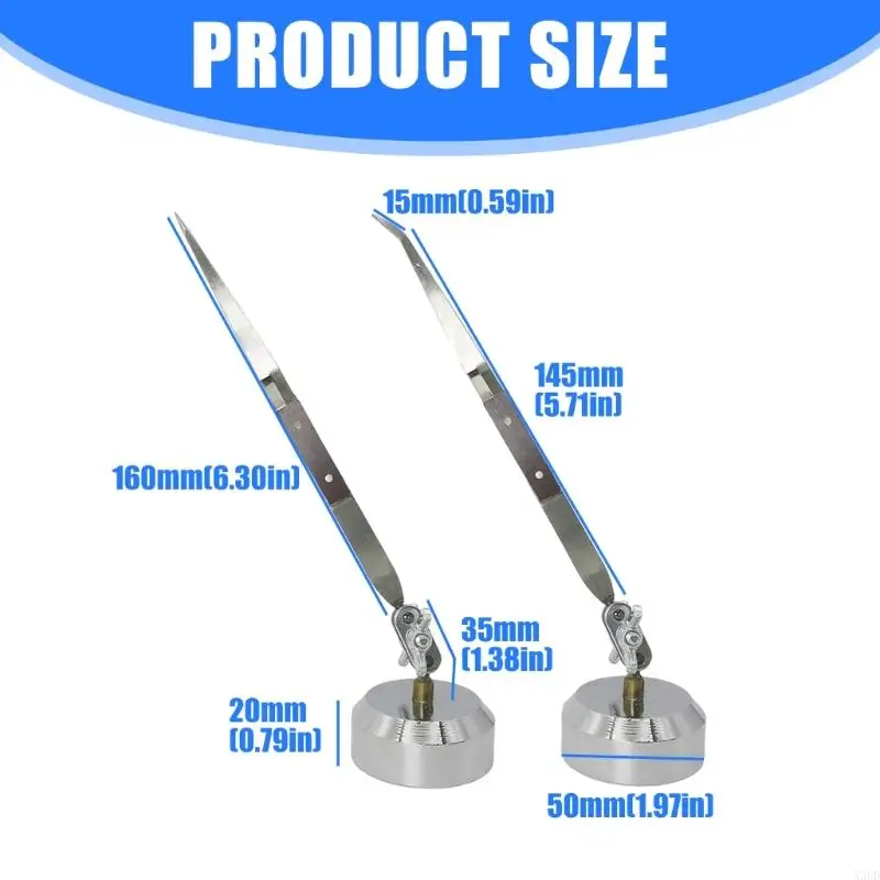 

Multi Functional Rotational Clamp Soldering Tweezer Third Hand Jewelry Making Tool For Workshop Applications