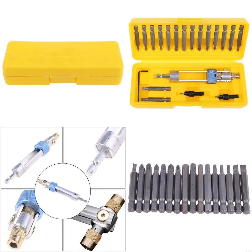 HSS Countersink Drill Bit Driver Head Quick-Change Screw Tool Router Bits Woodworking Repair Carpenter Drill Bit