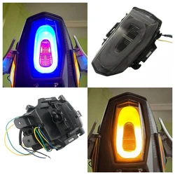 Fits for Yamaha YZF R15 V4 V3 ABS YZF-R15M V4.0 2017-2023 Motorcycle Taillight Rear Brake Turn Signal Integrated LED Tail Lights