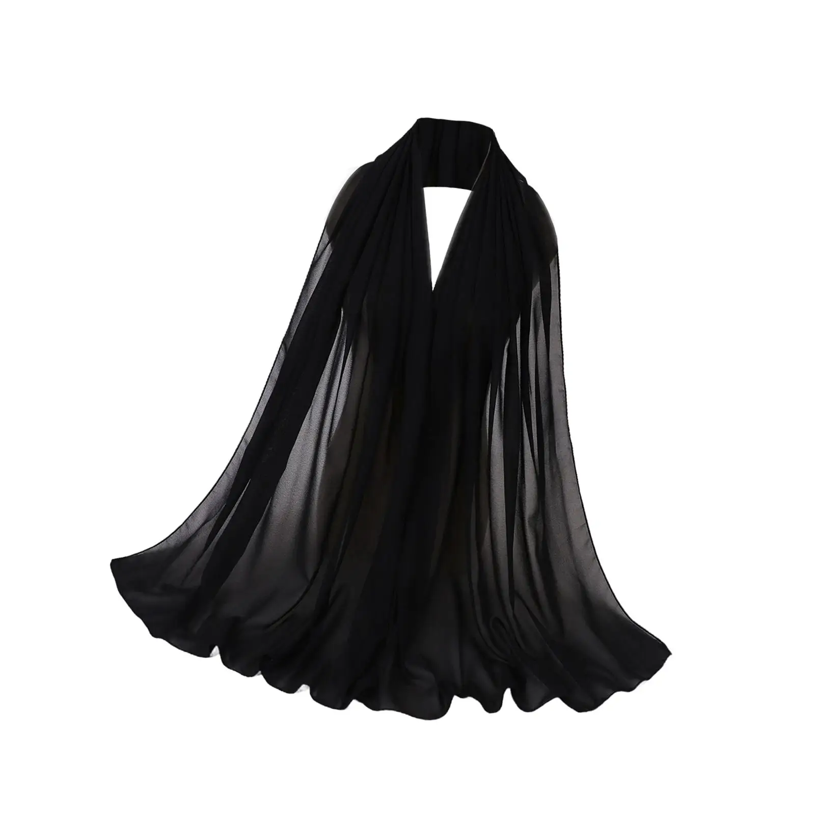 

Women Summer Scarf Large Long Casual Decor Breathable Head Scarf Shawl Beach Wrap Underscarf for Party Travel Outdoor Activities