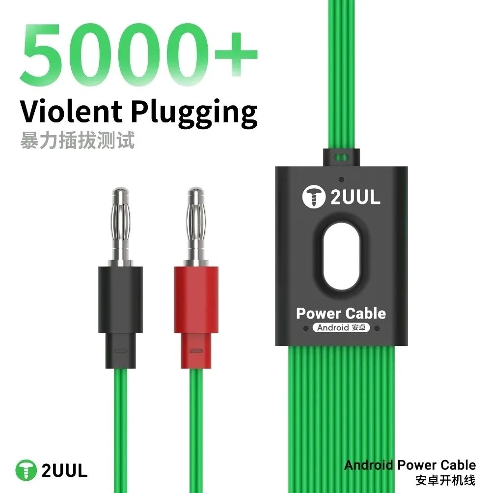 

2UUL PW04 Android Power Boot Cable 16 IN 1 для Samsung Huawei Xiaomi OPPO Активация материнской платы Тестовый кабель питания постоянного тока