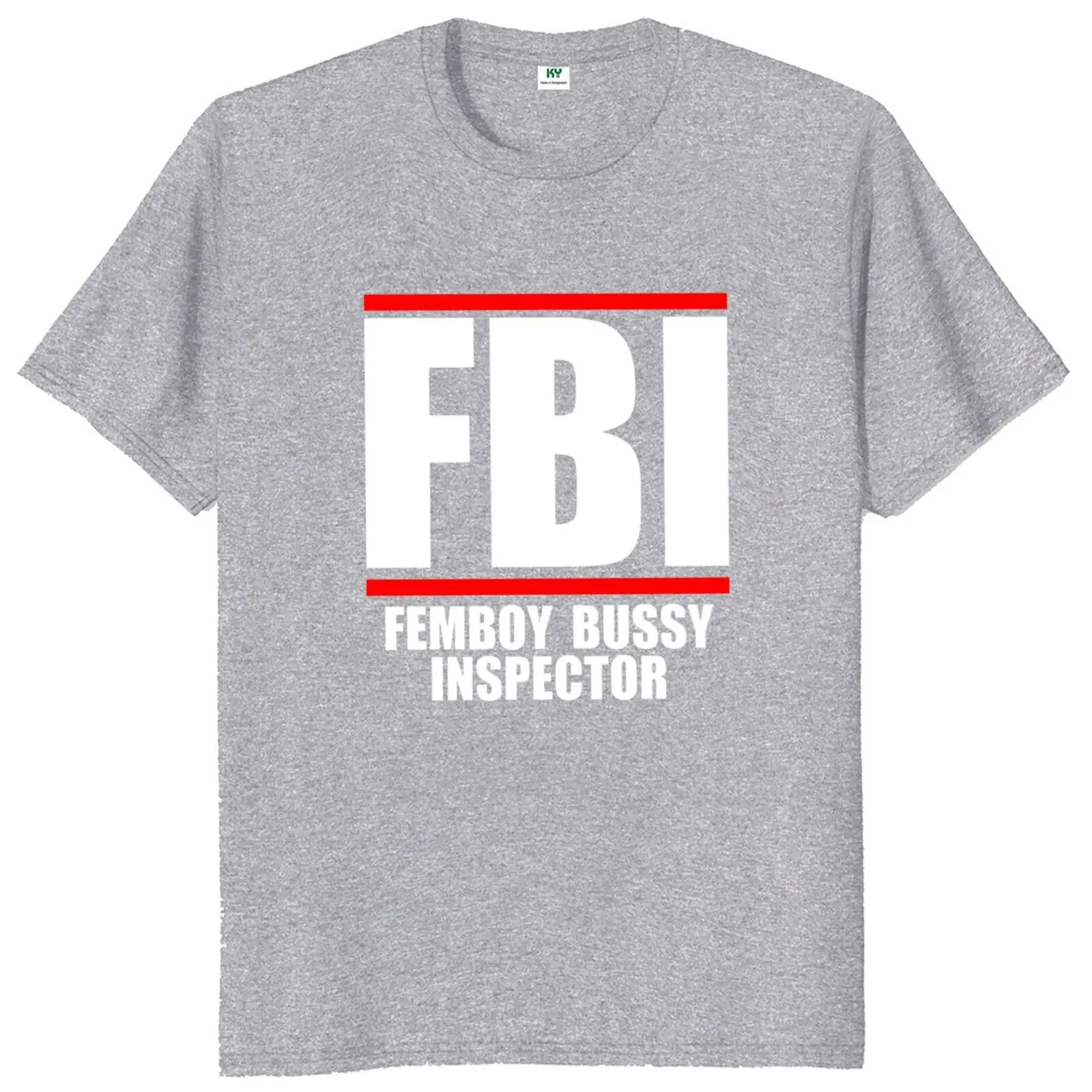 Femboy Bussy Inspector T Shirt Funny Lgbt Meme Adult Humor Femboys Gift Tee Tops Casual Cotton Men Women T-shirt EU Size