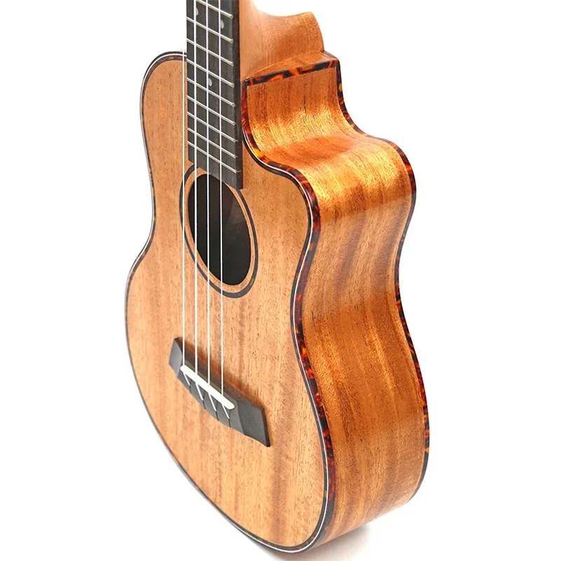 Tenor Concert Acoustic Electric Ukulele 23 26 Inch Travel Guitar 4 Strings Guitarra Wood Mahogany Plug-in Music Instrument