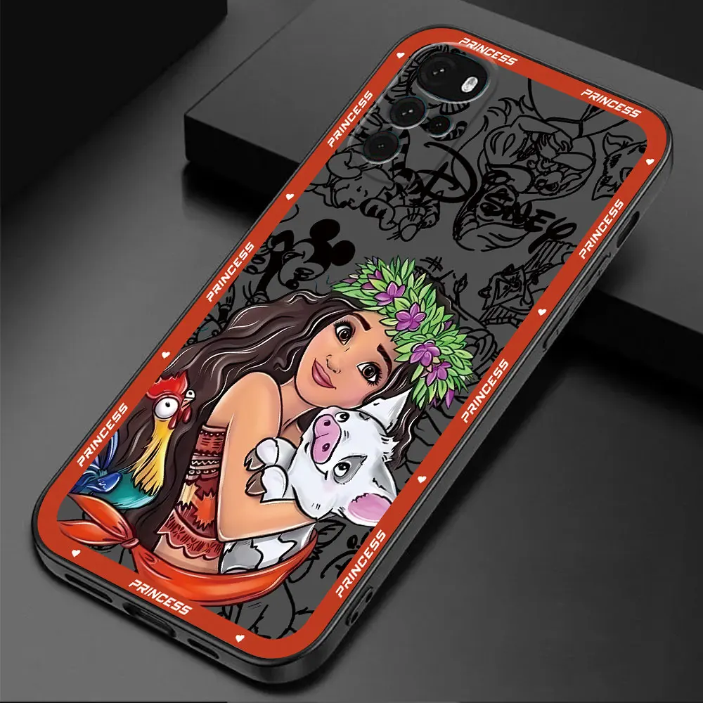 Disney Princess art Cover Case for Motorola Moto G71 5G G52 G53 G32 Edge 20 Lite G72 G60s G22 G30 G31 Edge 40 30 Neo G51 G50 image 2
