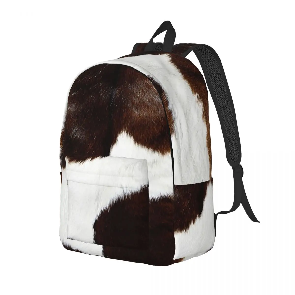 Rustic Ranch Cow Print Student Backpack School Bag Hiking Travel Daypack for Men Women Bookbag Shoulder Bags