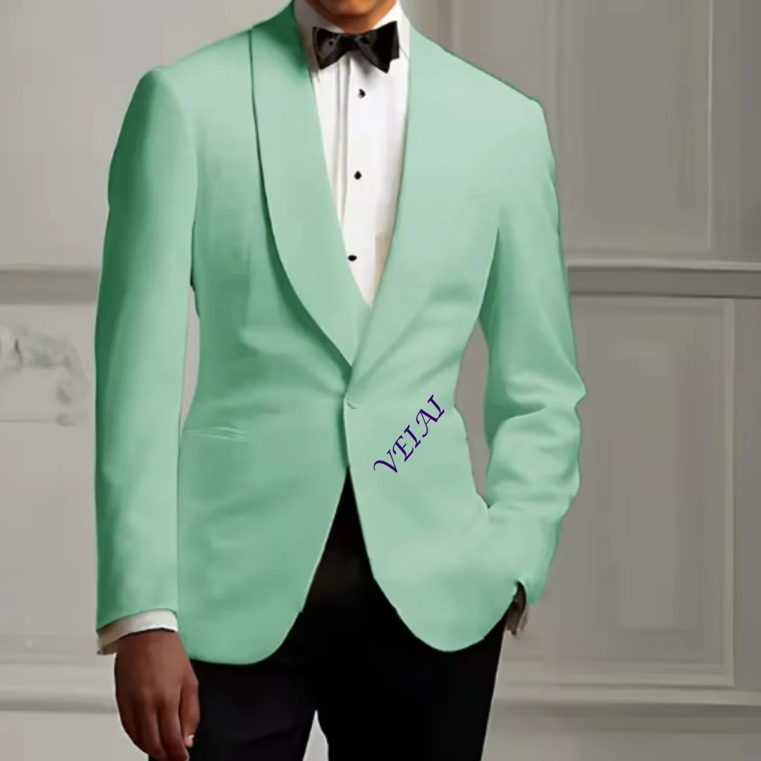 Ivory Boys Suit Jacket Pants 2 Piece Set Wedding Kids Tuxedo Custom Blazer 2-16 Years Old Fashion Outfit