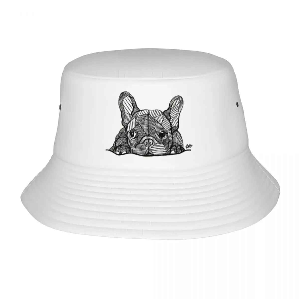 Wear Bucket Hats French Bulldog Puppy Bob Hats Men Women Cotton Fisherman Caps Dog Love Beach Fishing Cap Summer