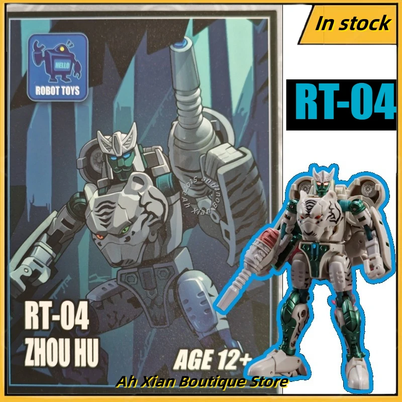 

【Spot Goods】Deformed Toys ROBOT TOYS RT-04 White Tiger Warrior Day Tiger Action Doll Collection Gift Hobbies Moving Model Figure