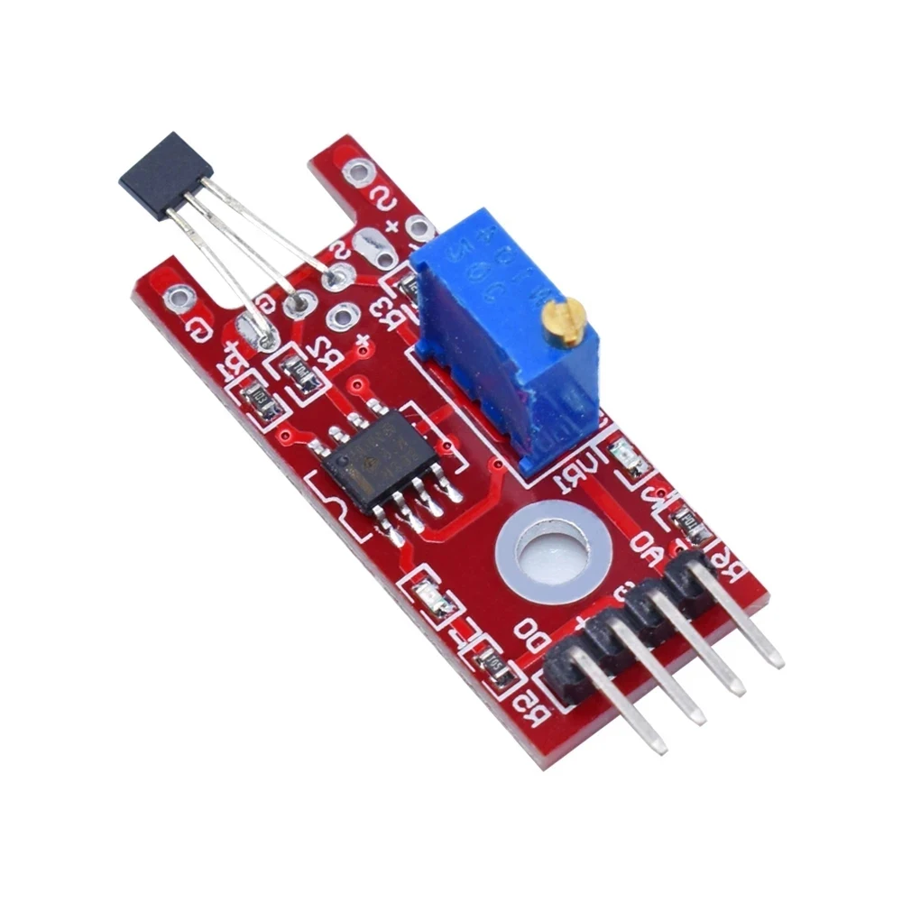 

KY-024 Linear Magnetic Hall Sensor Board Switch Speed Counting Hall Sensors Module For Arduino Diy KY024 Hall Sensor