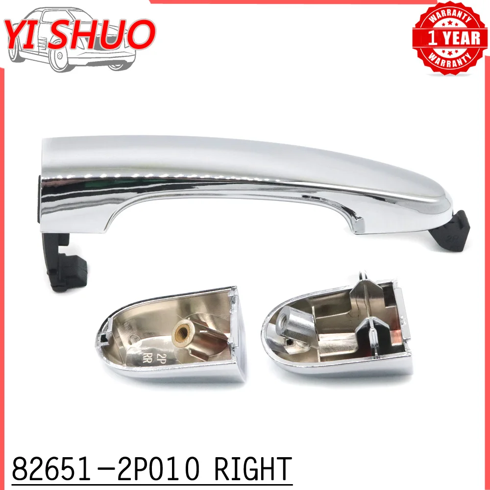 82651-2P010 Car Front Rear Right Chrome Exterior Outside Door Handle Cover for Kia Sorento 2011 2012 2013 2014 2015 82651-1U010