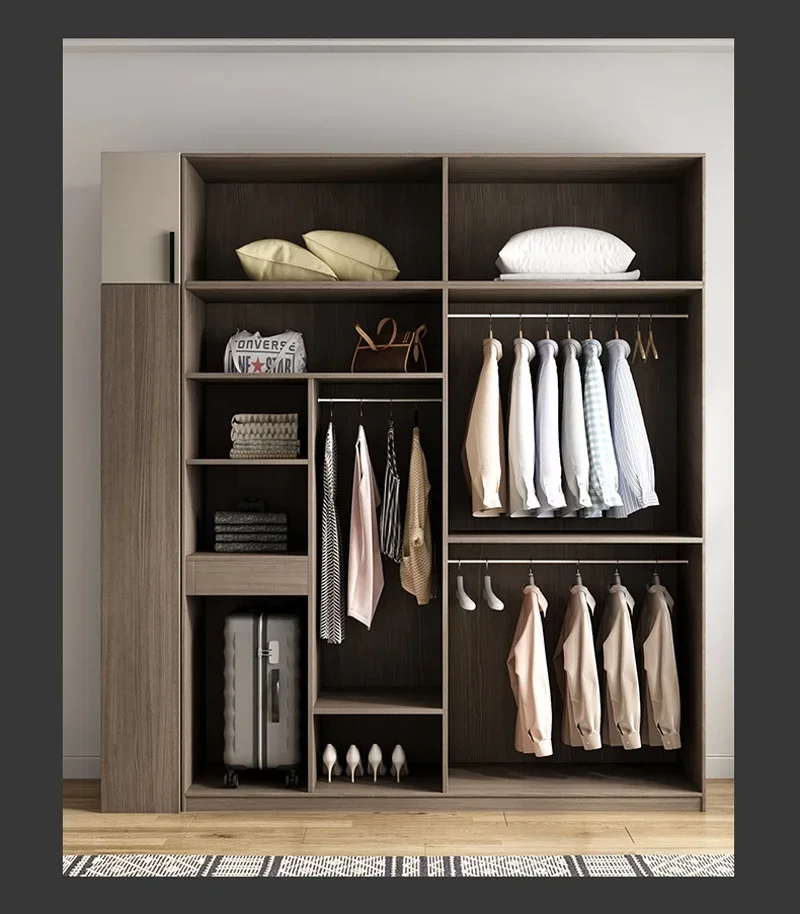 # Storage Bedroom Large Organizer Big Designs 3 Door Large Wooden Open Furniture Cheap Portable Wardrobe Closet