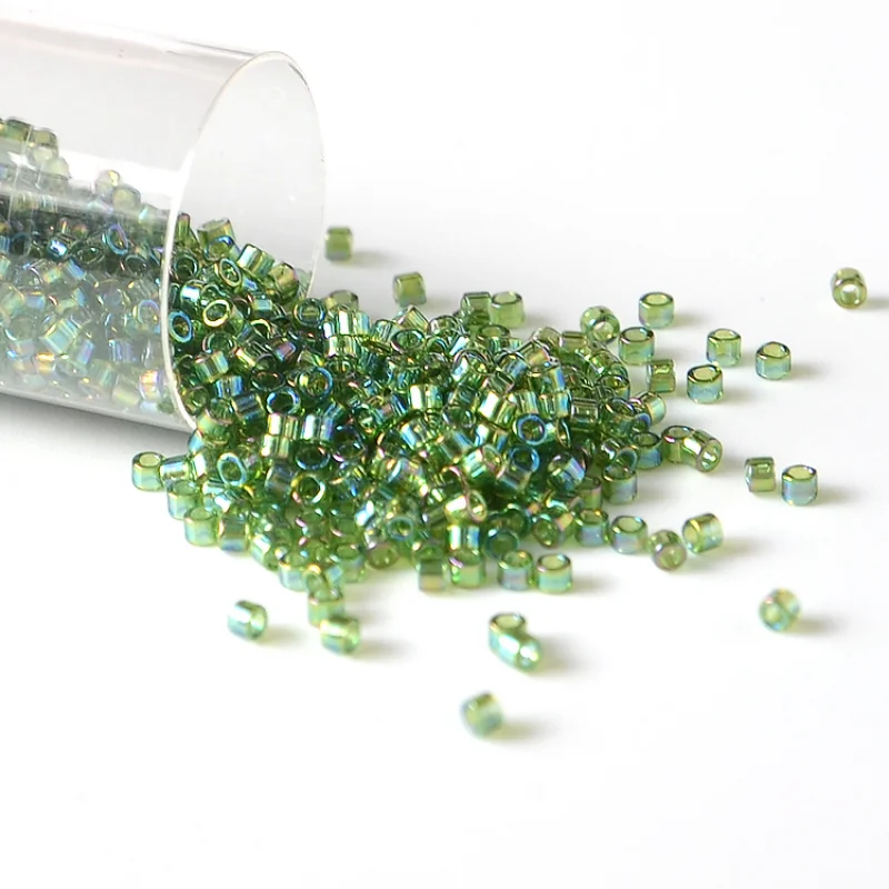 50g bulk 11/0 Japanese Miyuki transparent glass seed beads suitable for all kinds of handmade embroidery