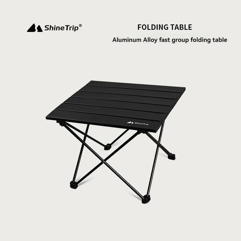 

ShineTrip Portable Outdoor Camping Folding Table for Barbecue Setting up Stall And Picnic