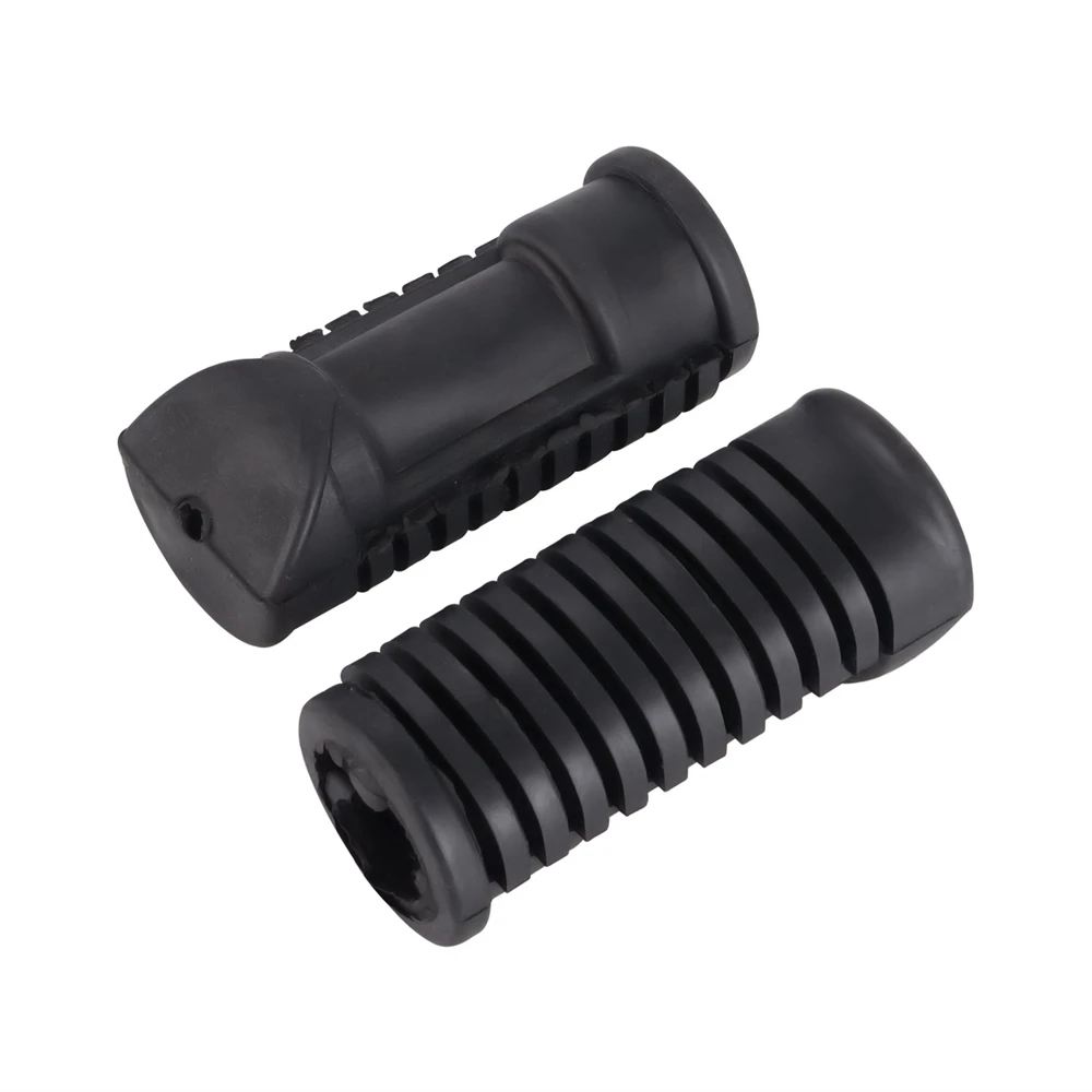 Couvercle de support avant noir، repos-pieds، كادر en caoutchouc، pédales pour Honda CG125 bt