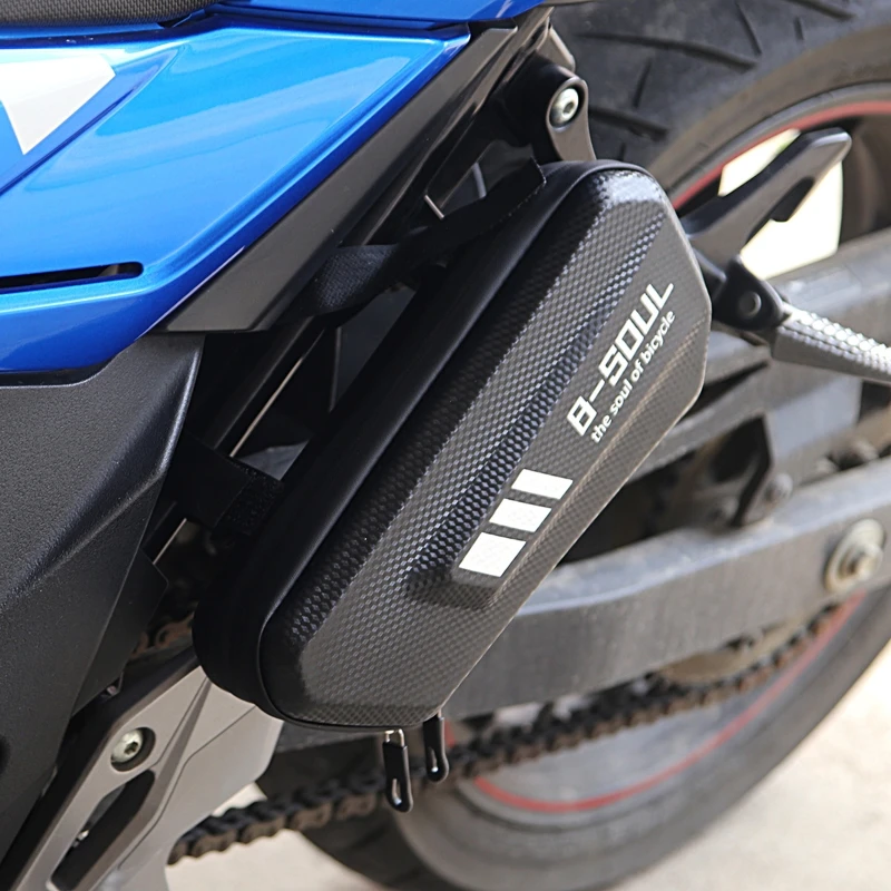 Heavy-duty Waterproof Motorcycle Saddlebags Waterproof Hard for Shell Saddlebag Tool Bag | Side Bag | Handlebar Bag