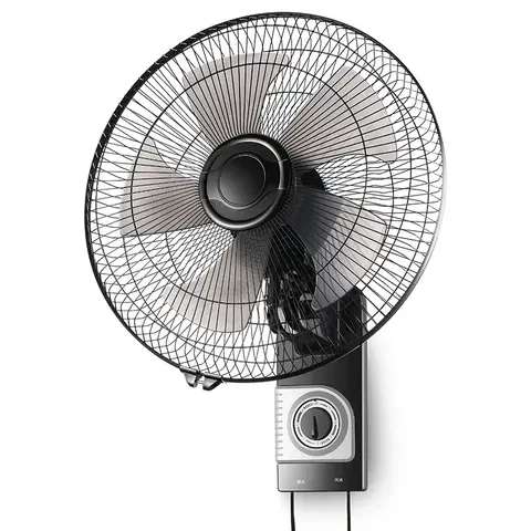 가정용 에너지 절약 전기 선풍기, 벽걸이 선풍기 기계식 버전, 스마트 버전, 풍속 3 조절 가능, 16 인치