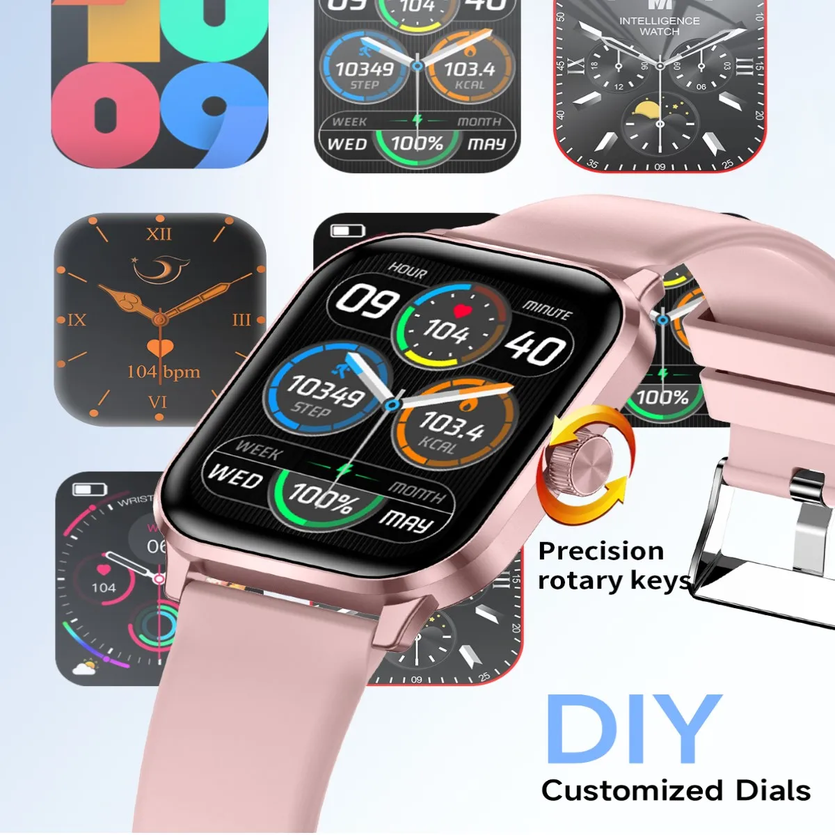 Smart Watch ZW9 Max Stable Electronic Hardware Solution Wireless Calling Men Women Sports Fitness Tracker ZW9max Smartwatch