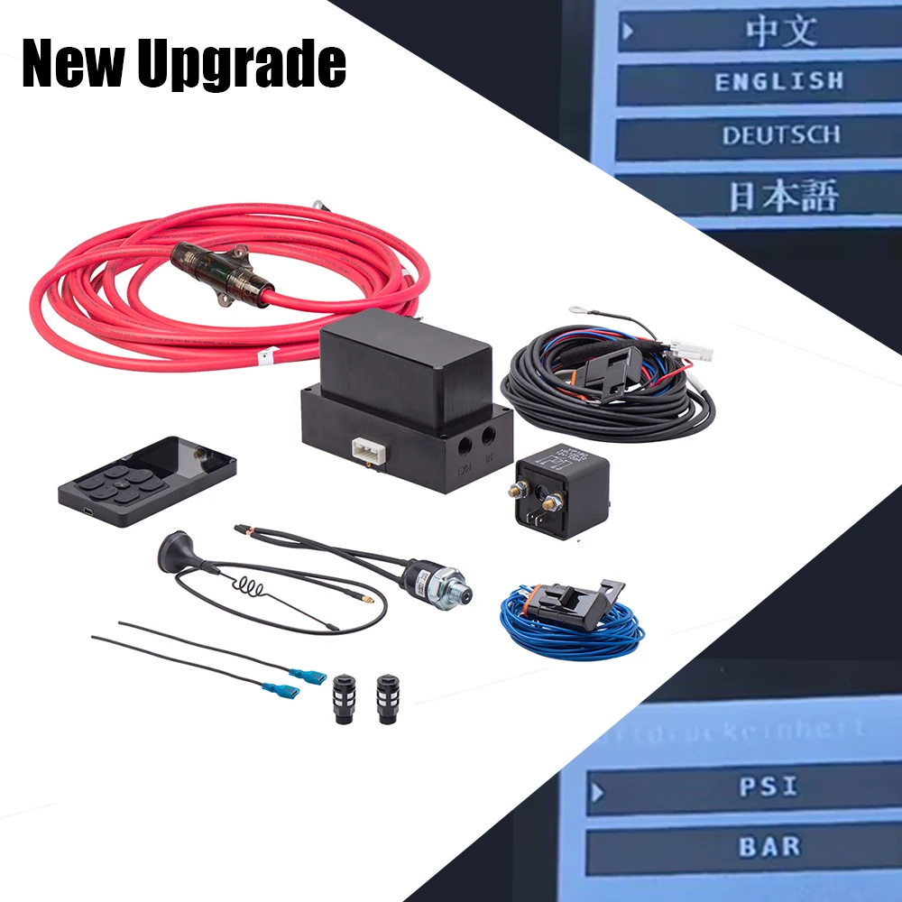 New upgrade！PSI/Bar Air Management 5 Memory Edition Control Unit Air Suspension System Electronic Controll System 4 languages