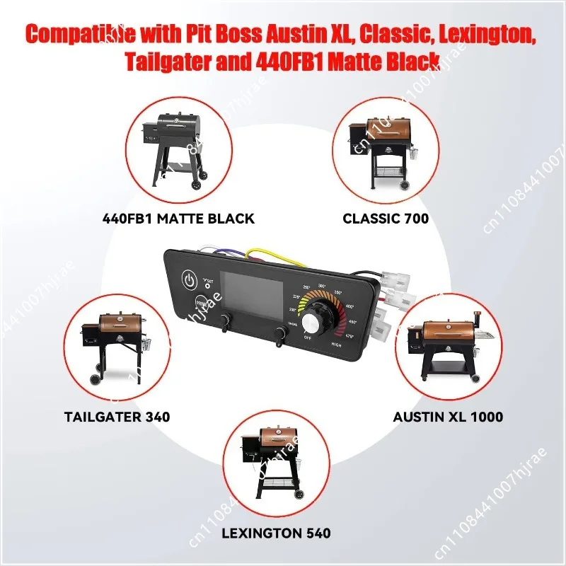 Universal PID Pellet Smoker LCD Controller Digital Temperature Control Board BBQ Grill Replacement Spare Parts