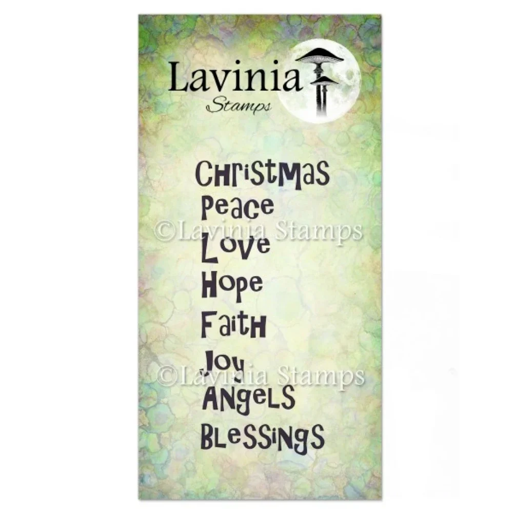 

Christmas Blessings Clear Stamps DIY Cut Scrapbook Craft Decoration Embossing Template Greeting Card Handmade 2024 New Arrivals