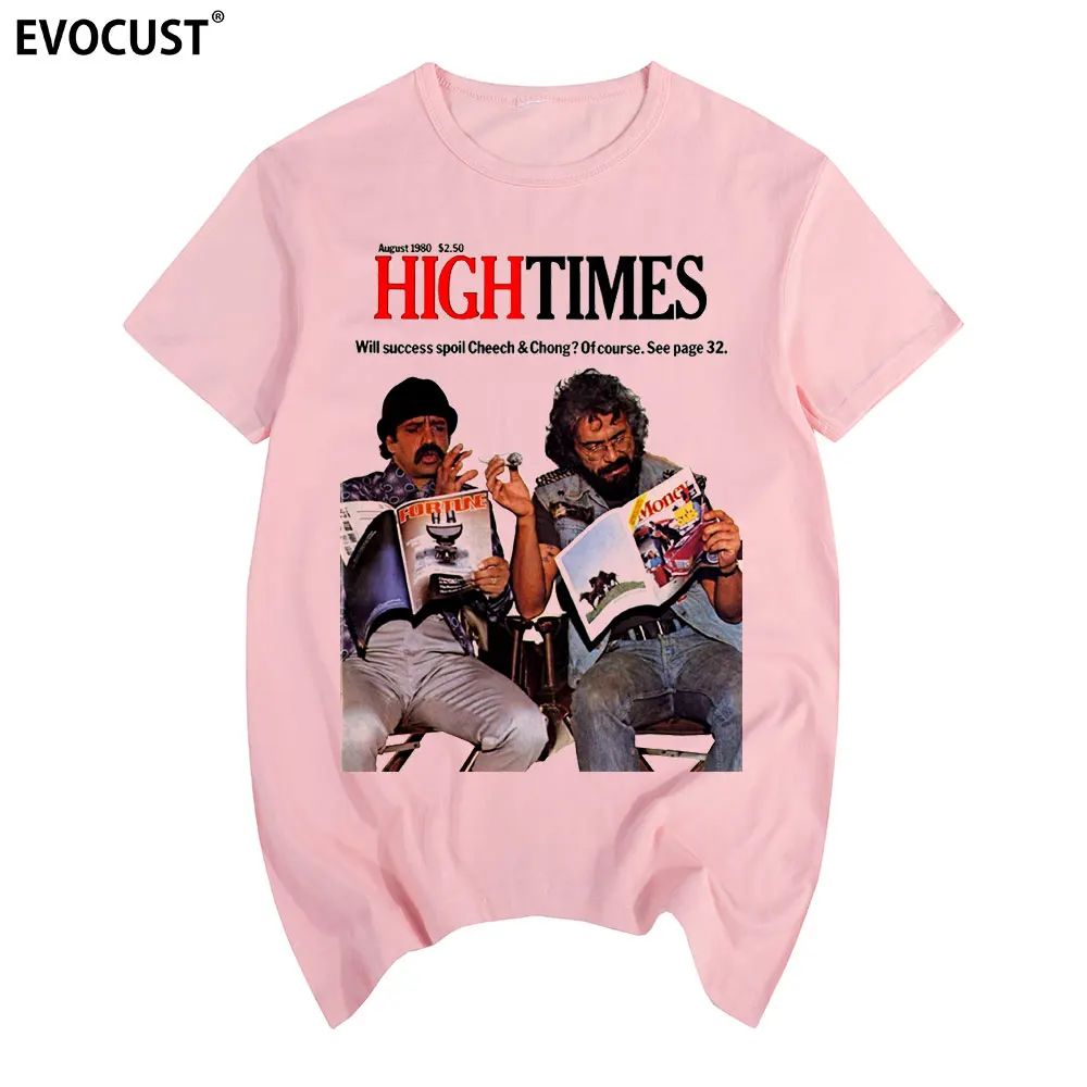 T-shirt HIGH TIMES T-shirt da uomo in cotone Nuova TEE TSHIRT Moda unisex da donna