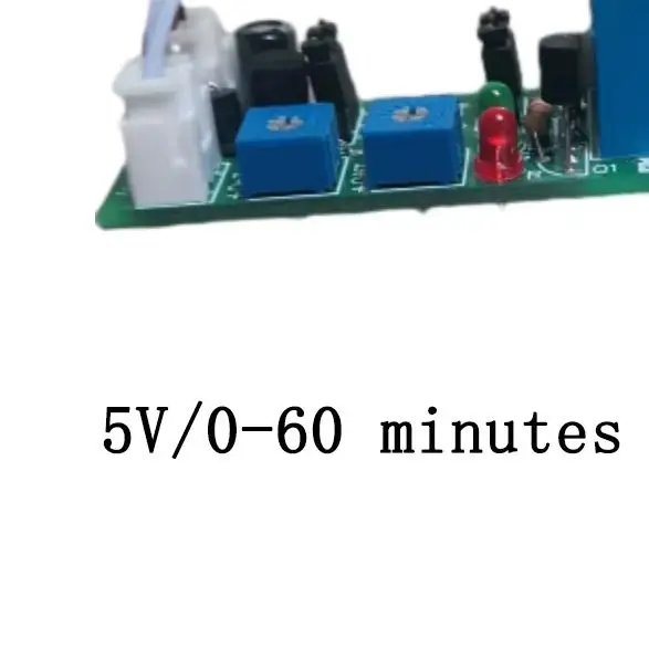 For JK11S Timer Relay: 5V/12V/24V Adjustable Delay Switch Board – 0-100s/0-15m/0-60m/0-24h Cycle Control