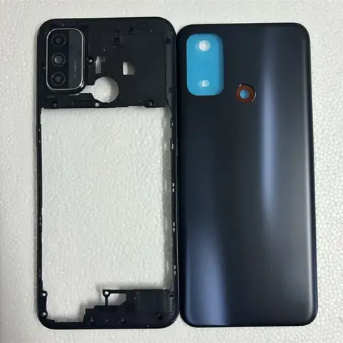 High Quality Case For OPPO A53S 2020 CPH2139 CPH2135 Middle Frame Cover+Battery Back Cover Rear Door Cover Repair parts