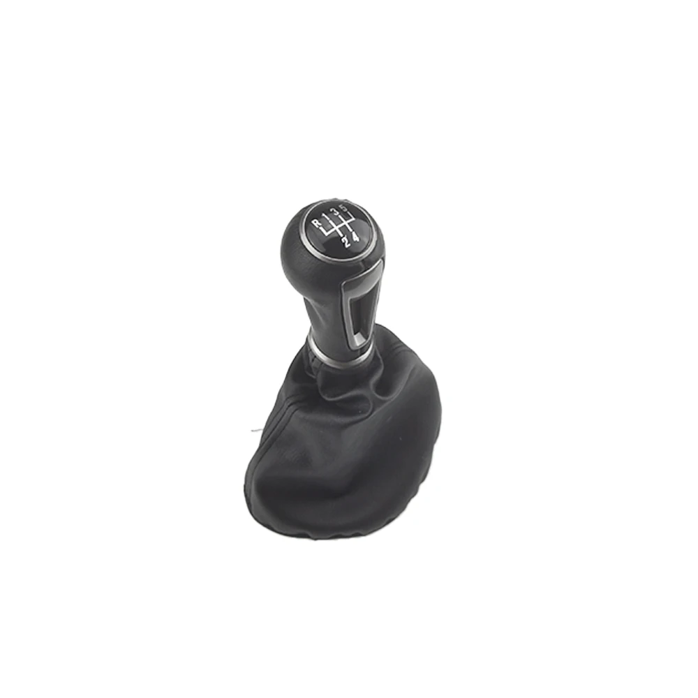 

5/6speed Car Gear Shift Knob Lever Stick Gaiter Boot Cover Collar Leather Fit For SEAT IBIZA IV