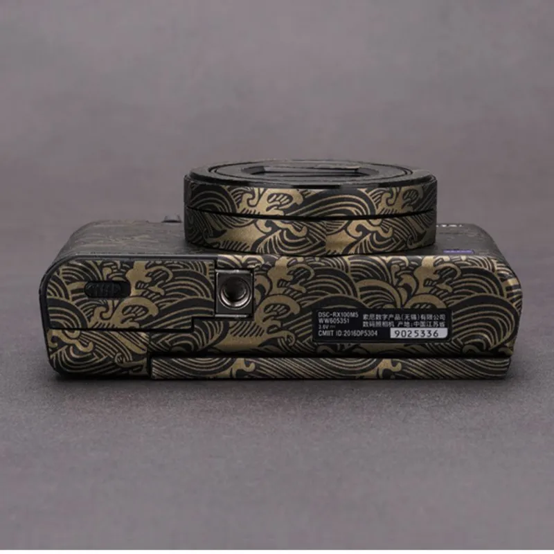 Película protetora para câmera Sony, pele protetora do corpo, envoltório do revestimento, envoltório, RX100M4, RX100M5, RX100M5A, RX100M5A