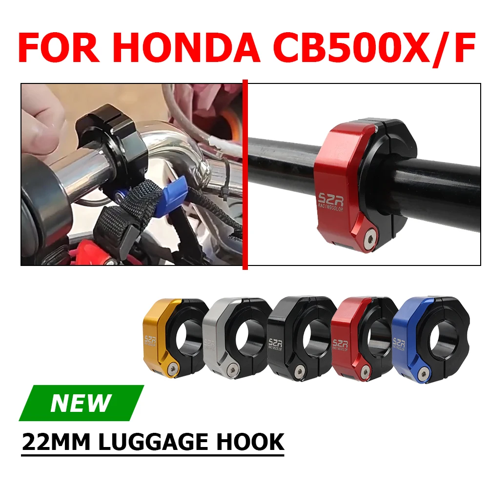

For Honda CB500X CB 500X CB 500 X CB500 F CB500F Motorcycle Accessories Handlebar Helmet Hook Luggage Bag Holder Hanger Claw