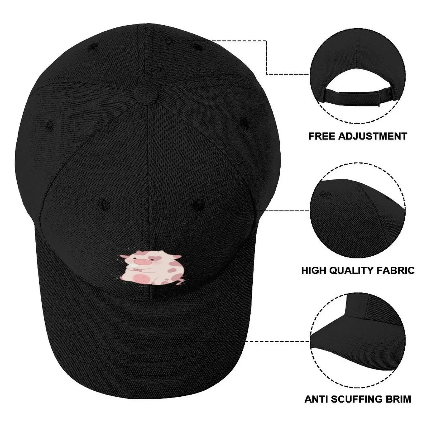 Mukka Baseball Cap derby hat Beach Golf Wear birthday For Man Women's image 4
