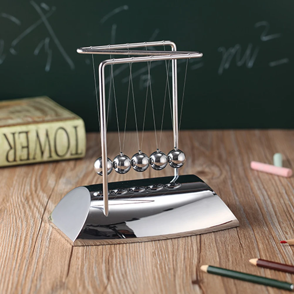 Jouets de jouet de cinq boules de Newton de galvanoplastie pour enfants berceau en métal enfant