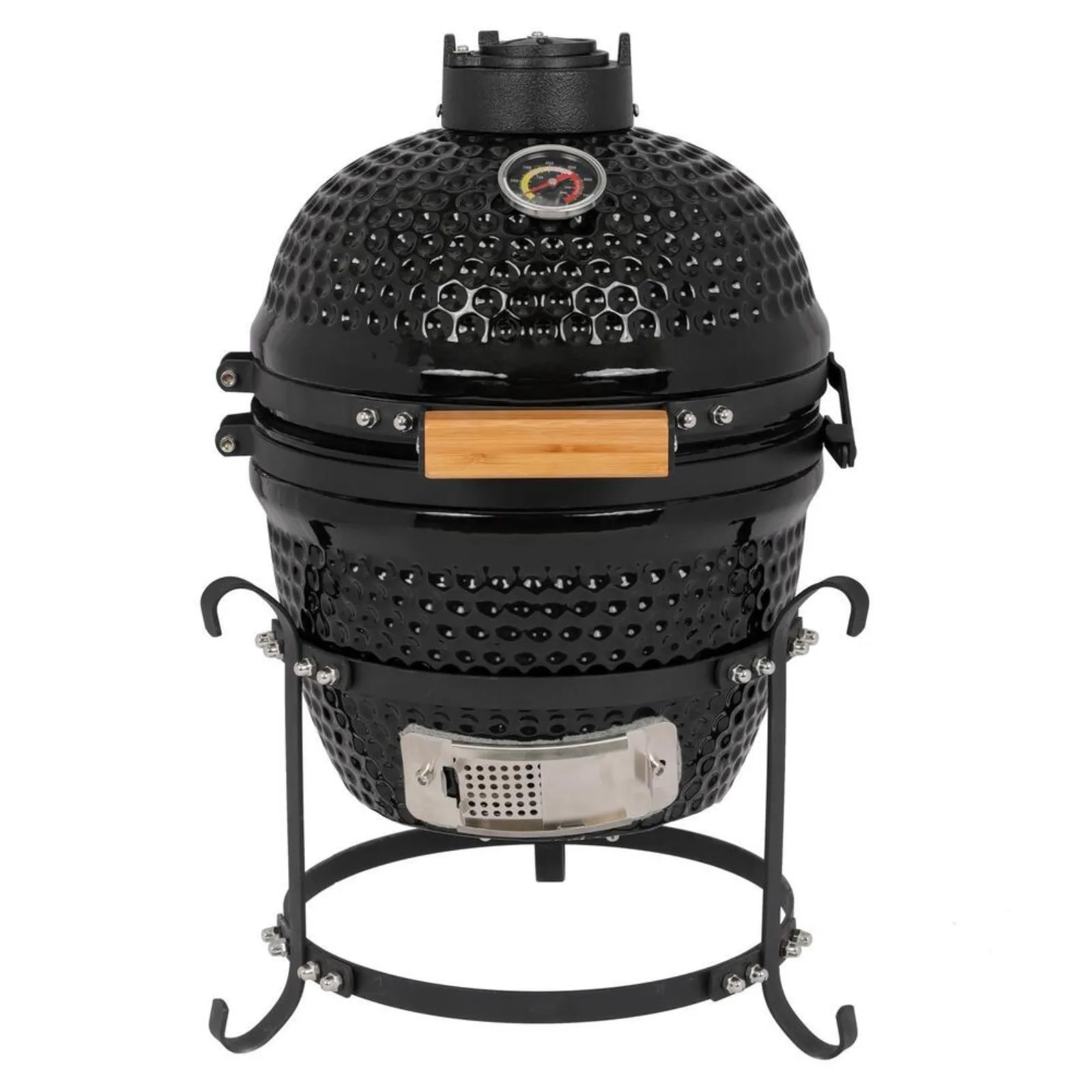 

US Outdoor BBQ Grill Charcoal Barbecue Pit Patio Backyard Camping Meat Cook Smoker