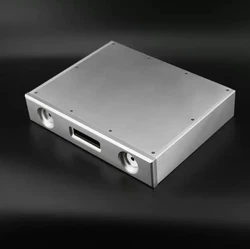 Aluminum case Chassis For power Amplifier Aluminum enclosure es9028pro 9018 dac case (W321mm H62mm D252mm )