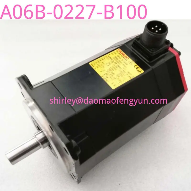 

Used A06B-0227-B100 Original disassembly servo motor function OK