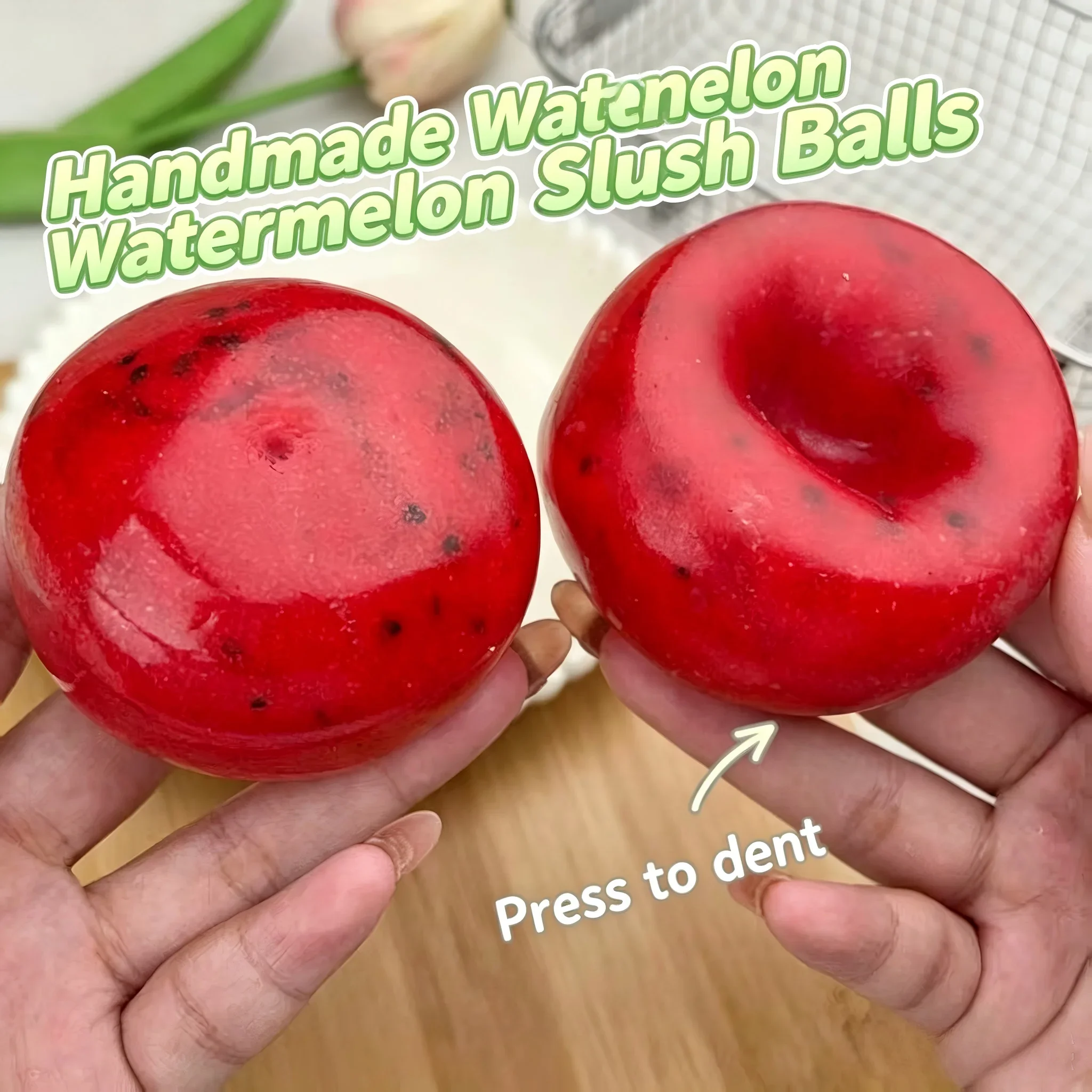 Künstliche Frucht-Slush-Bälle Quetsch-Fidget-Spielzeug Weiches TPR Simulationsfrucht Stressabbau-Entspannungsspielzeug für sensorisches Spiel Geschenk – Detail 6