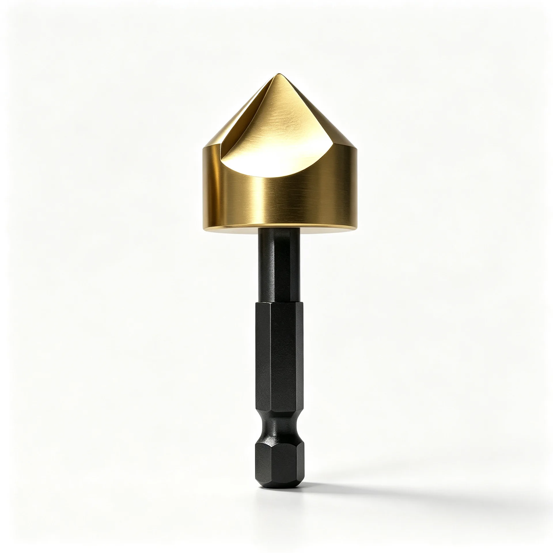 Countersink Drill Bit with 1/4 inch Hexagonal Shank for Consistent Chamfering on Metallic and Nonmetallic Surfaces