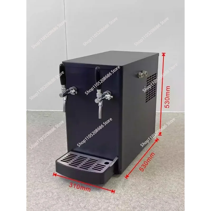 Commercial Draft Beer Machine Draught Beer Brewery Machine Beer Cooler Dispenser Double Head