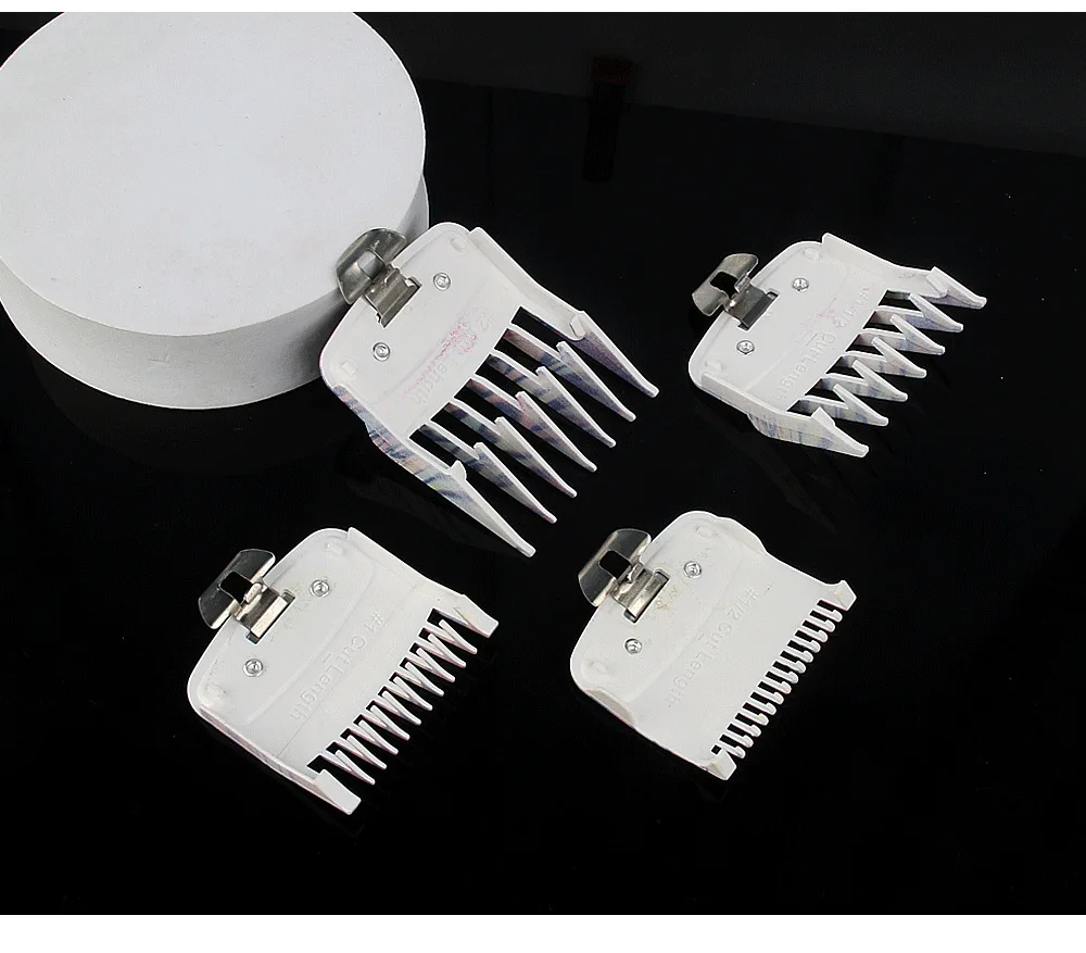 2/3/4Pcs Haar Clipper Wachen Für Wahl Haar Trimmer Pro Schneiden Guide Kämme Farbe Grenze Kamm friseur Haarschnitt Werkzeuge Y1113 – Detail 22