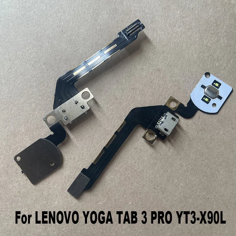 For Lenovo Yoga Tab 3 Pro 10.1 USB Charge Port Dock Plug Charger Board Connector Charging Flex Cable YT3-X90L YT3-X90F YT3-X90