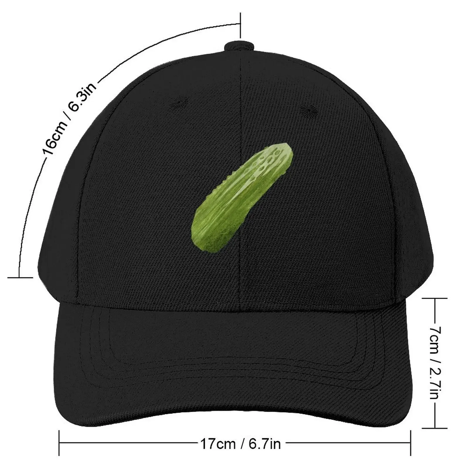 Cucumber Pickle Baseball Cap Hat Luxury Brand Streetwear Men Hats Women's