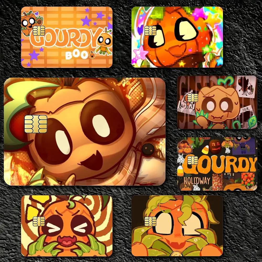 

Gourdy D-Dandys W-World Credit Card Skin Stickers For VISA Bank Bus Metro Access Card Protective Film Cover Sticker