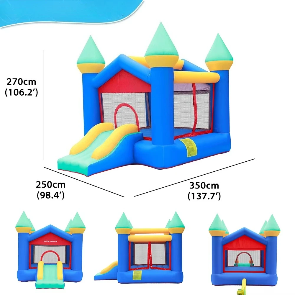 

Wholesale Combo Jumping Castle Bouncy House Trampoline Inflatable Bouncy Castle Slide For Sale