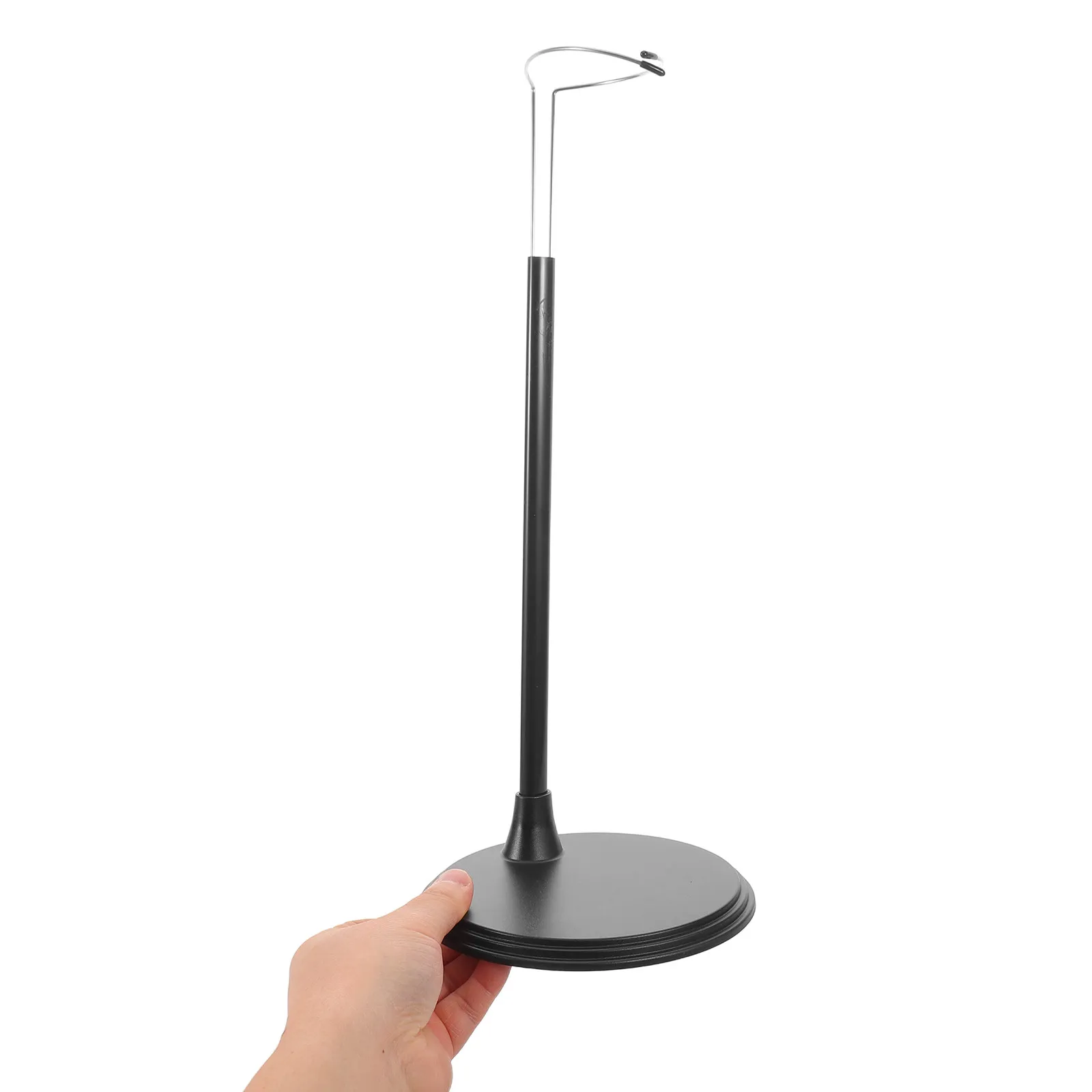 

Adjustable Stainless Figure Stand Support 29-41Cm Height Dynamic Display Base for 60Cm Showcase Desktop