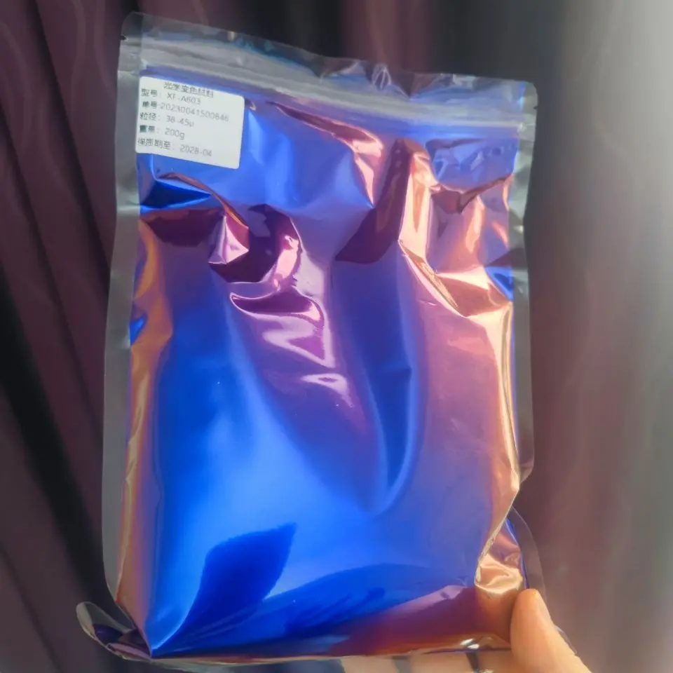 سوبر التحول الحرباء مسحوق الصباغ Hypershift Colorshift طلاء السيارات اللؤلؤ الصباغ الألوان المائية الكروم المكثف