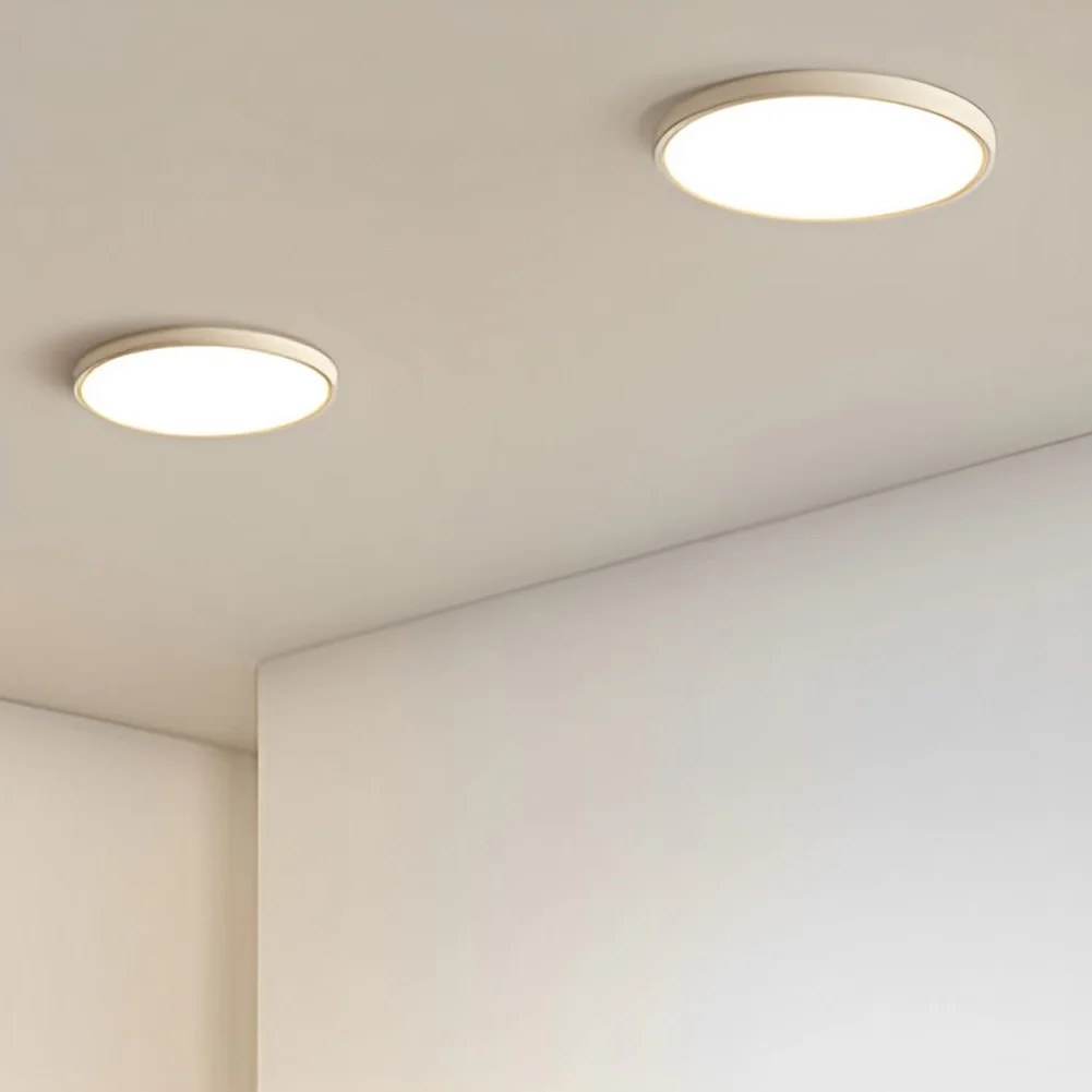 Kit de luz led para ventilador de teto, 3.94 polegadas, 18w, luz circular, placa de teto redonda, lâmpada circular, 1530lm, regulável, kit de retrofit