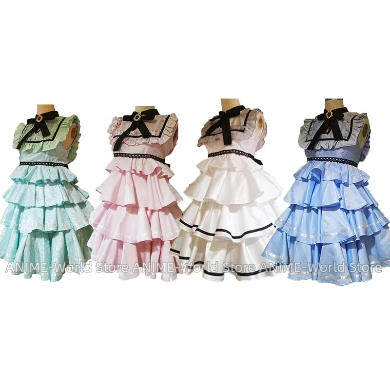 

Final Fantasy XIV FF14 International service dress Cosplay Costume Outfit 4 colors can choose